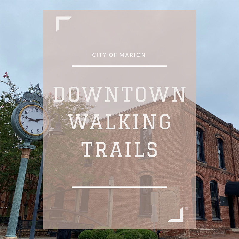 Walking Trails in Downtown Marion